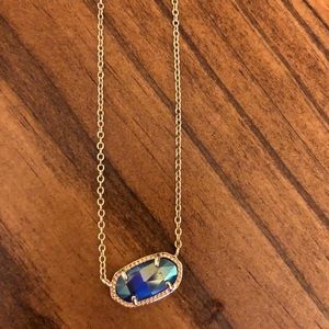 Kendra Scott blue stone necklace